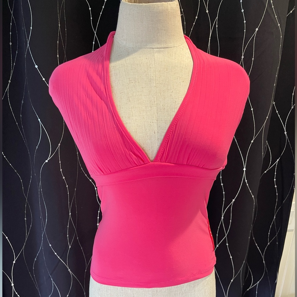 Vintage Prada Hot Pink Top Medium